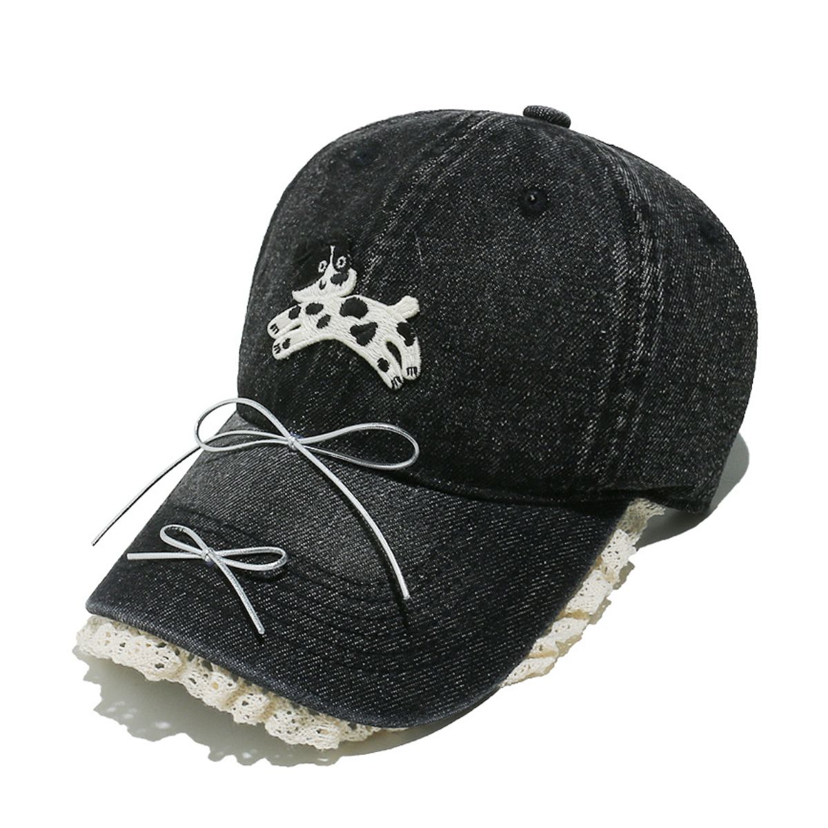 Circle Back Dog Bow Cap