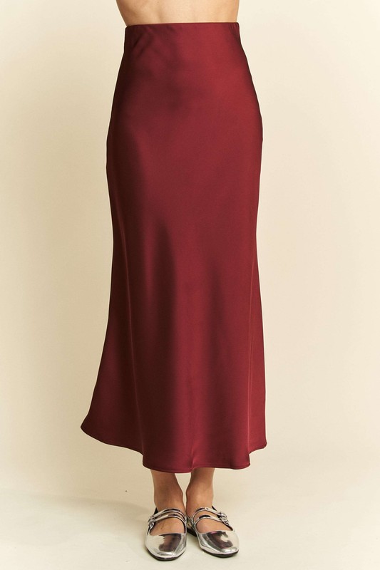 High Waist Midi Skirt