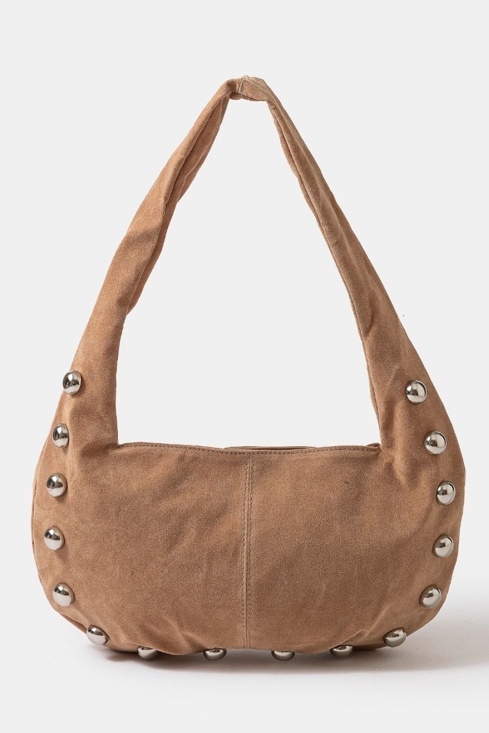 Stylish Camel Stud Bag