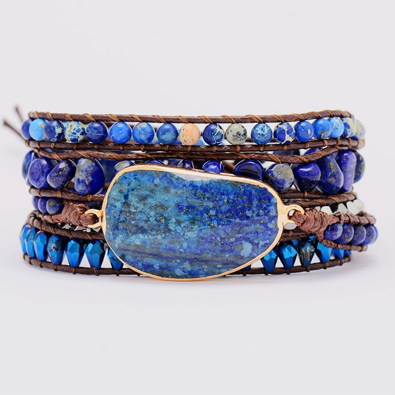 Gleam Lapis Luxe Layered Bracelet