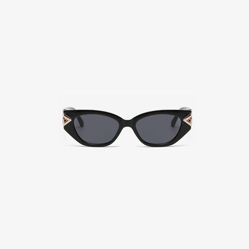 Midnight Black Cat-Eye Sunnies
